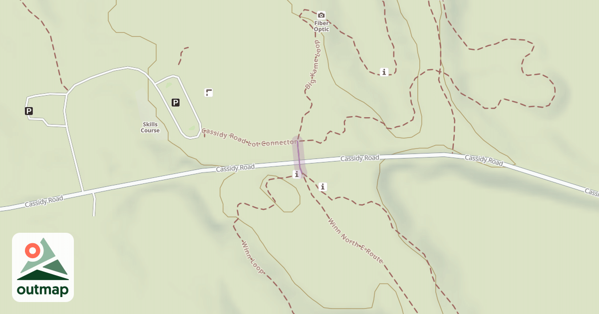 Map of Big Kame-Winn Connector