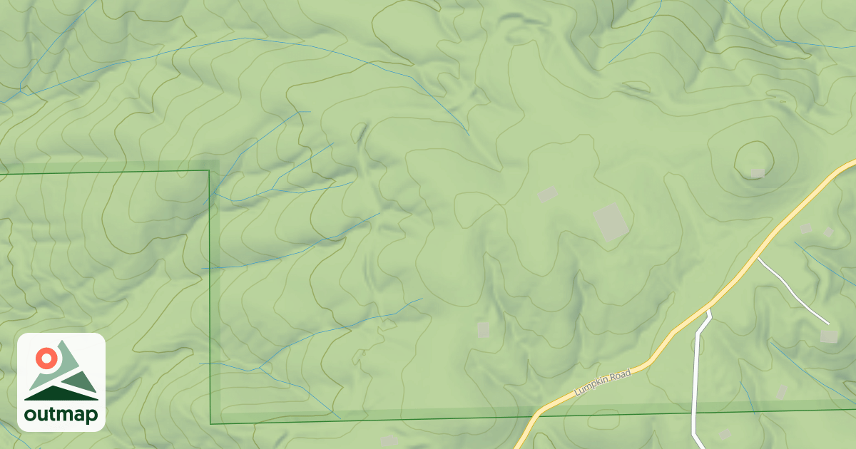 Map of OLD RAILROAD SPUR A