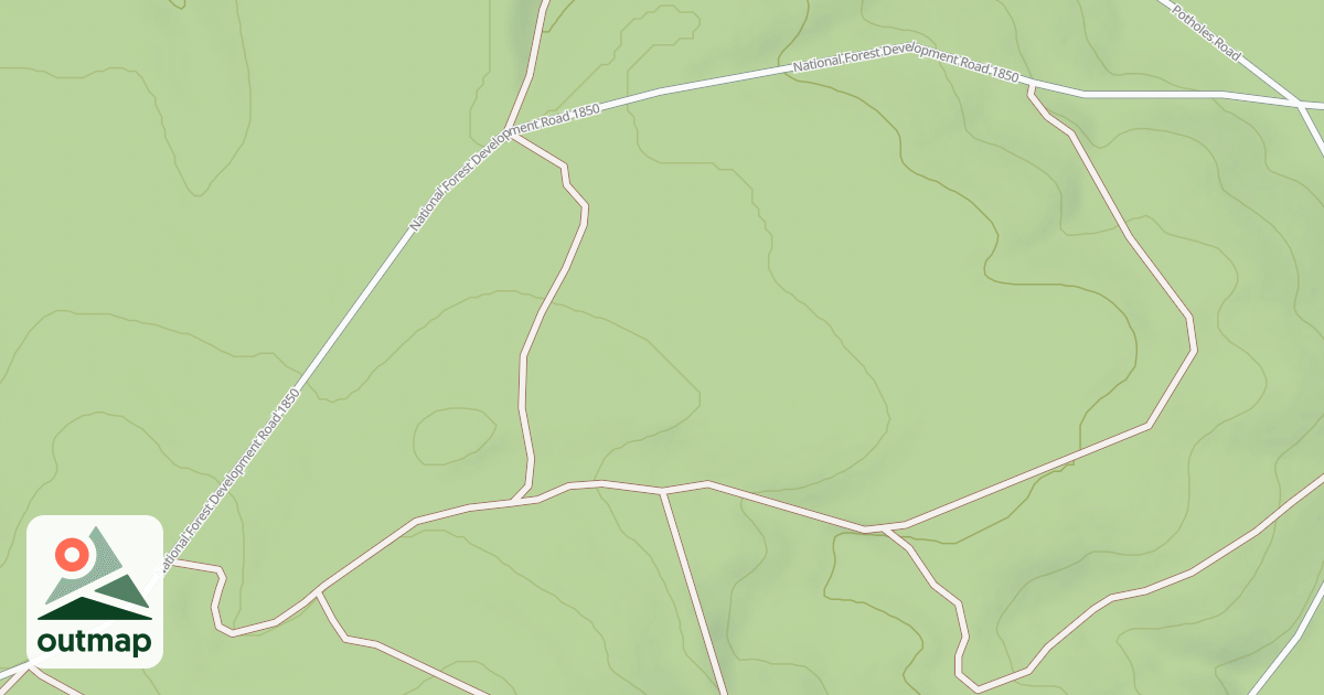 Map of EAST BUTTE