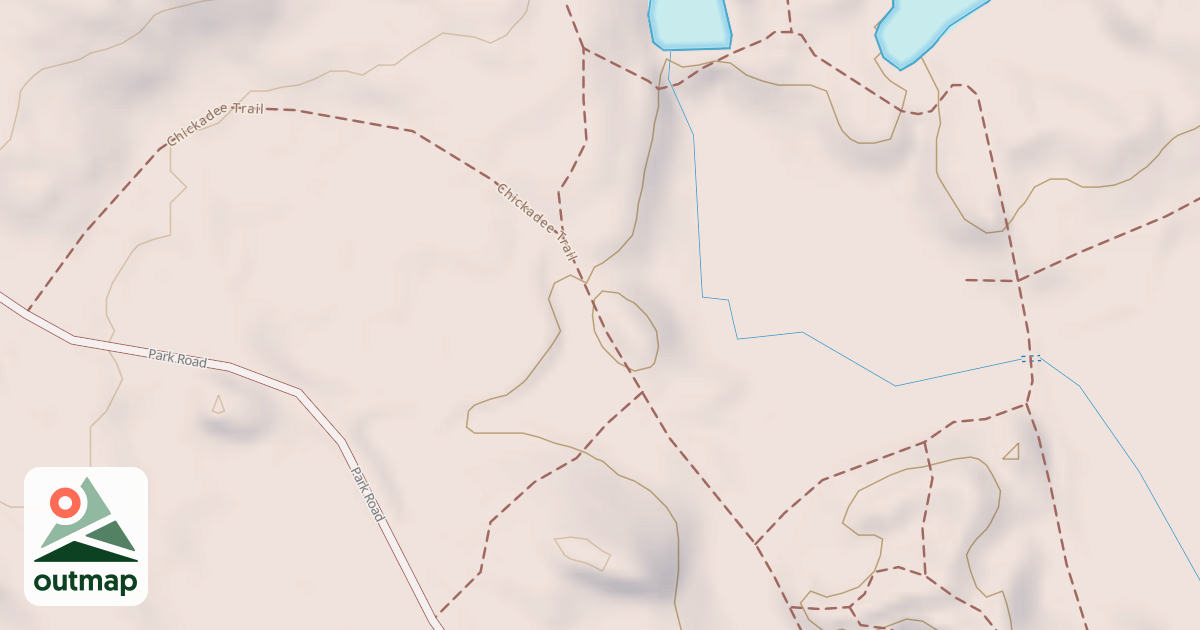 Map of Chickadee Trail