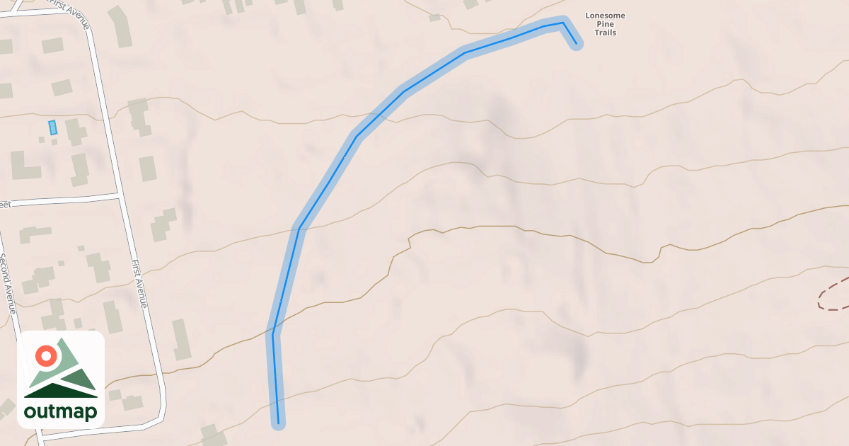 Map of Duval Run