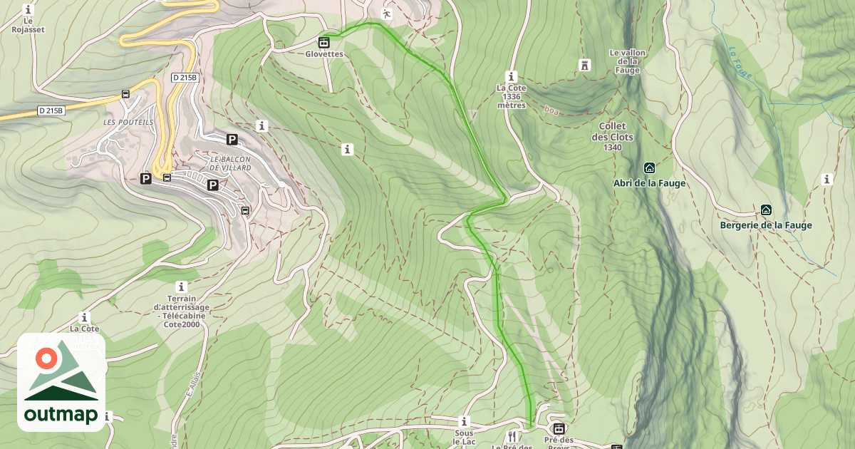Map of Clots