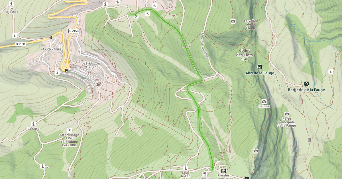 Map preview of Clots