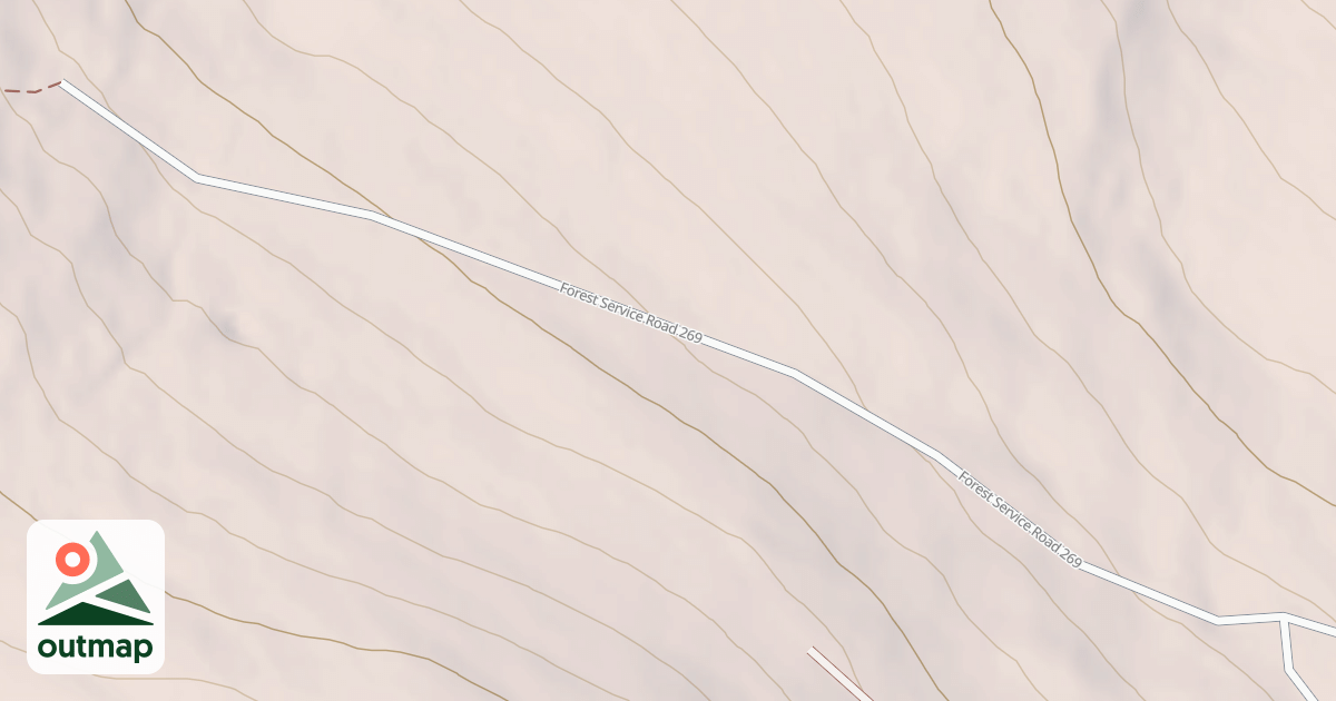 Map of RIO LA CASA