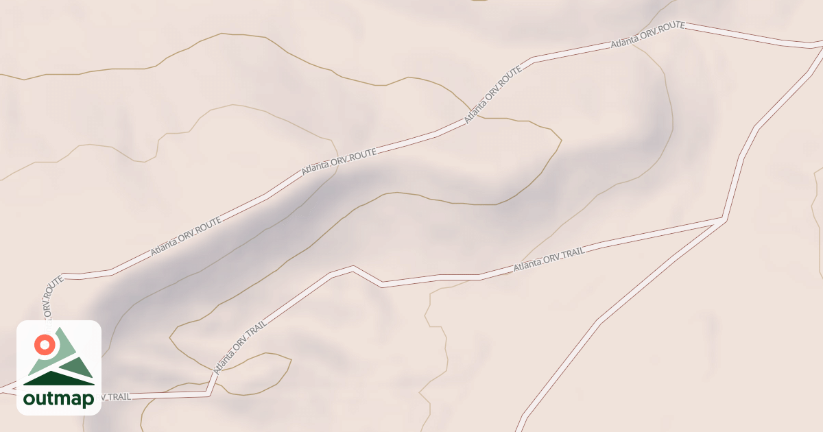 Map of Atlanta Trail