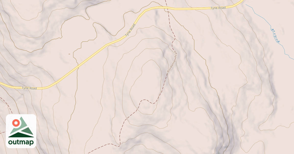 Map of Cordonier Trail