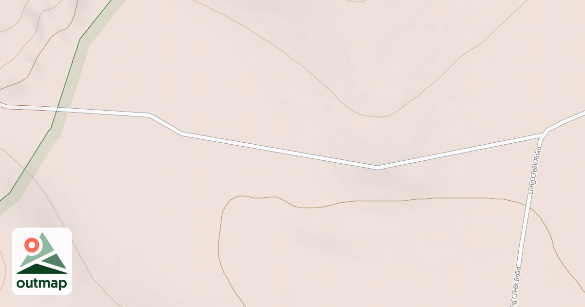 Map of LONG CREEK SPUR A