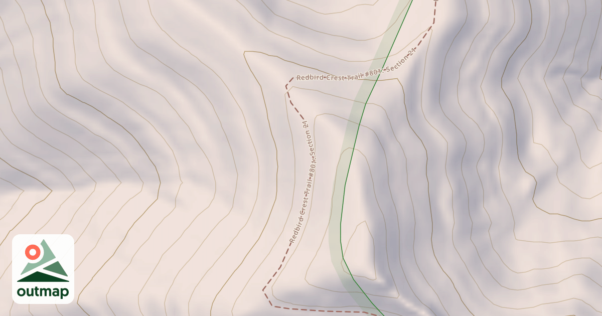 Map of Redbird Crest