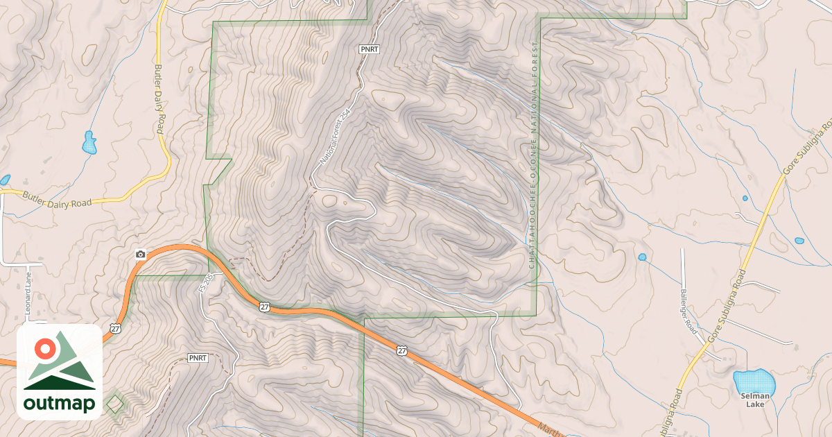 Map of TAYLORS RIDGE