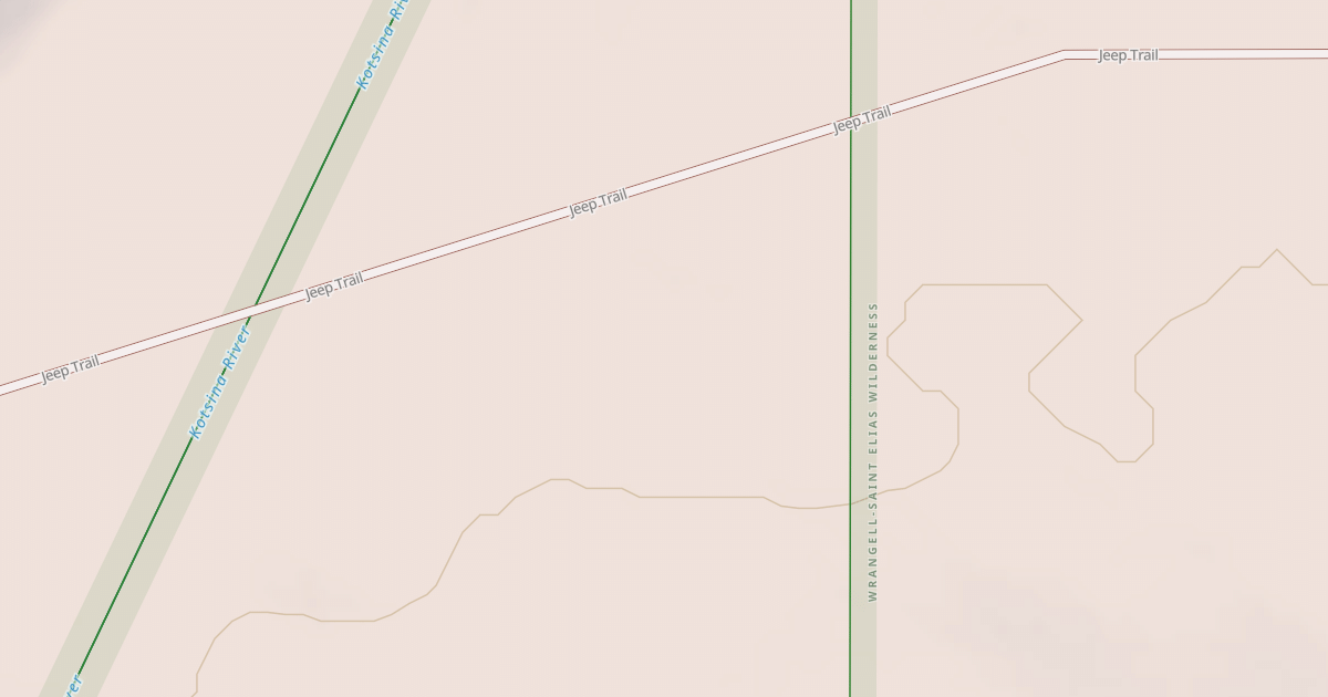 Map preview of Kotsina River Trail