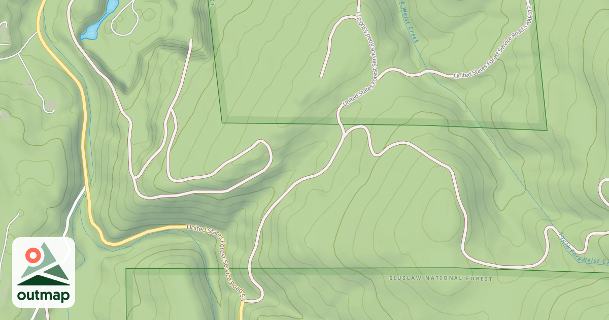 Map of USFS Motor Vehicle Use Map Roads {FAA74C13-44DB-49AF-A645-96460AE26B27}