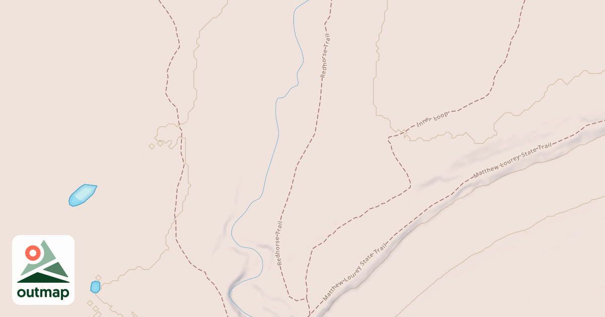 Map of Pine Riders Trail: Chengwatana State Forest