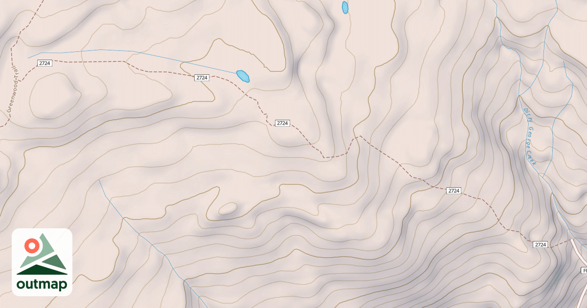 Map of USFS Motor Vehicle Use Map Trails 3009