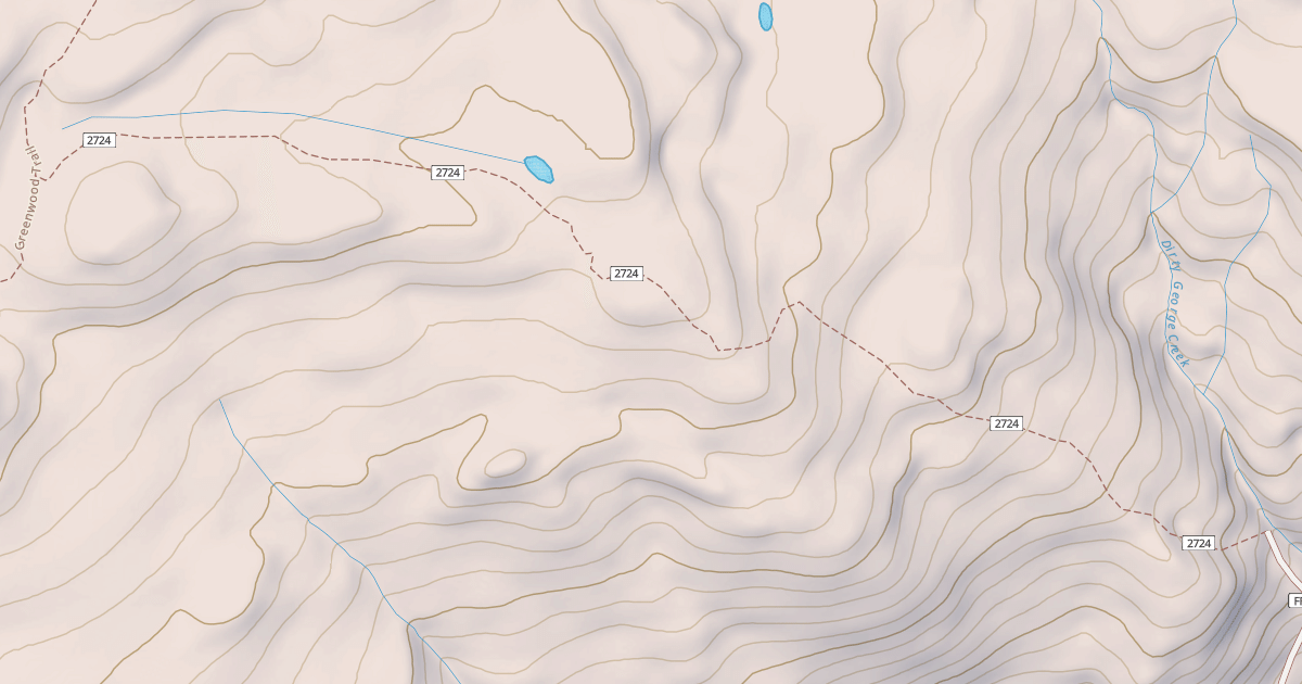 Map preview of USFS Motor Vehicle Use Map Trails 3009