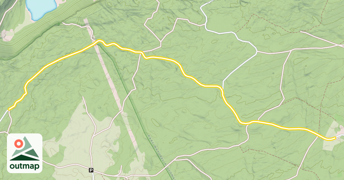 Map of Route du Fouget