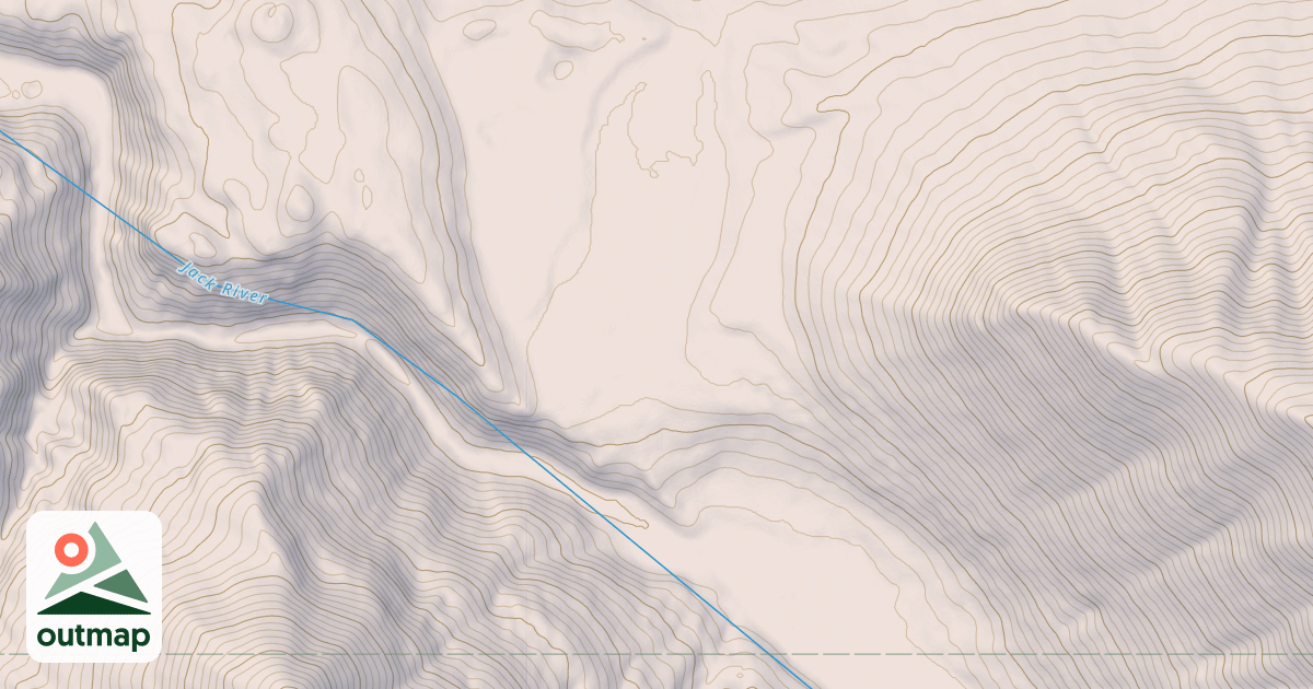 Map of Jack River