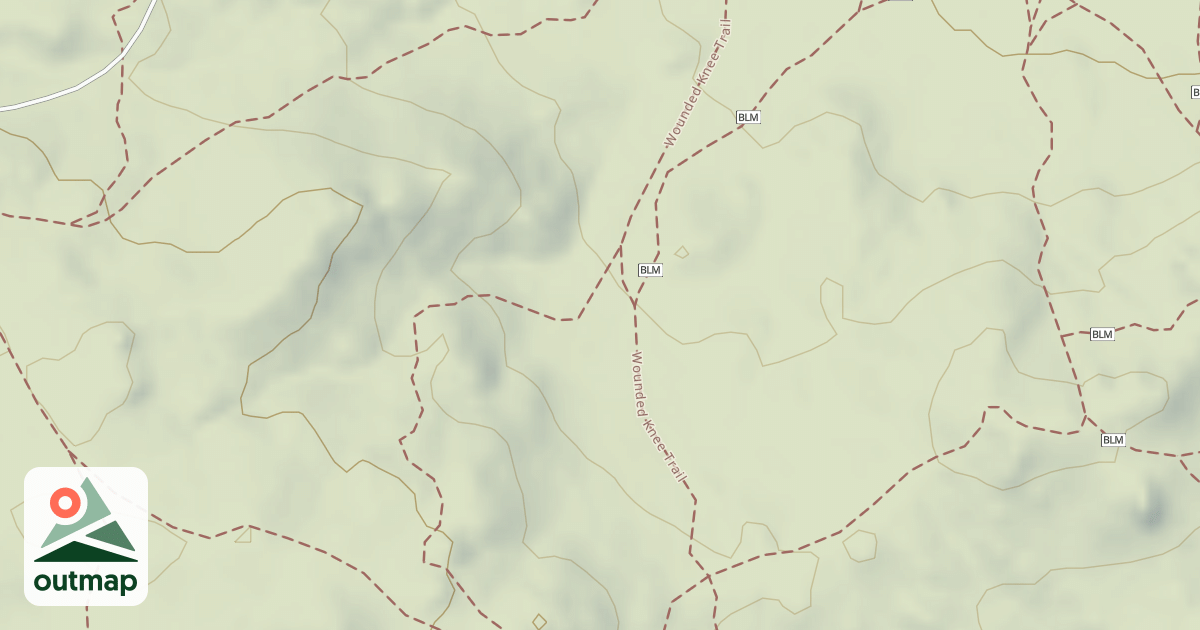 Map of BLM National GTLF Public Motorized Trails cfd2a1cc-a8a5-400c-a512-7044ebaf19f4