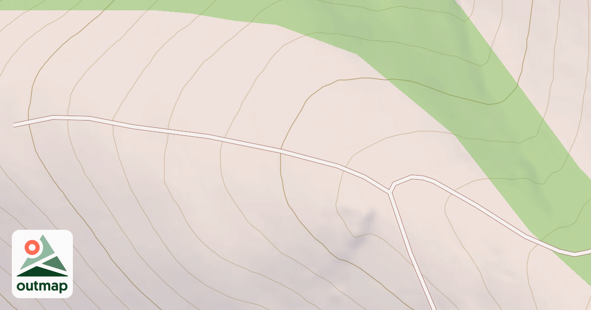 Map of BOURNE GULCH SPUR C