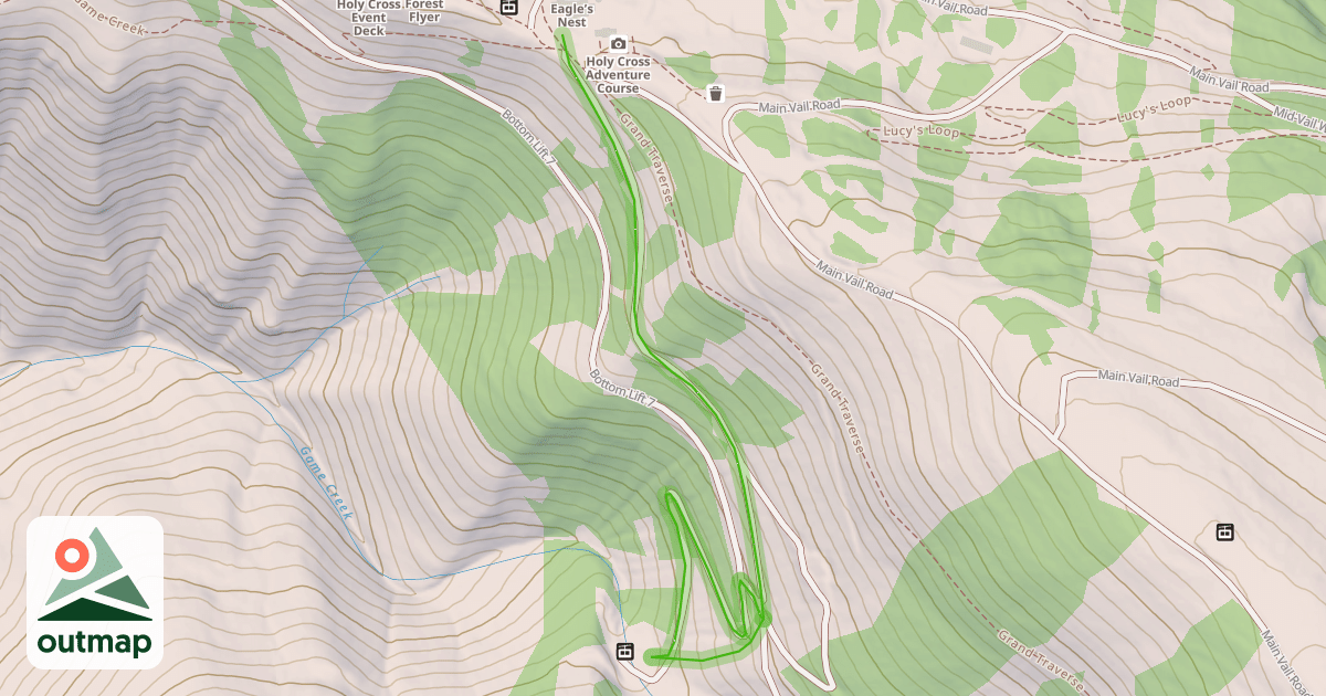 Map of Game Trail
