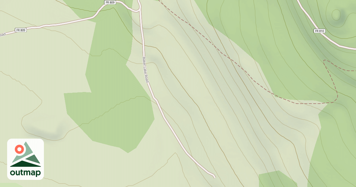 Map of BAKER LAKE