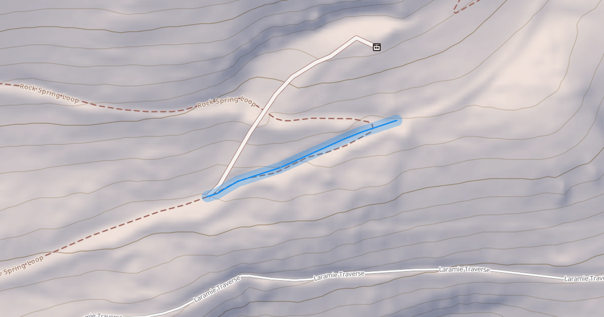Map preview of Hanging Rock