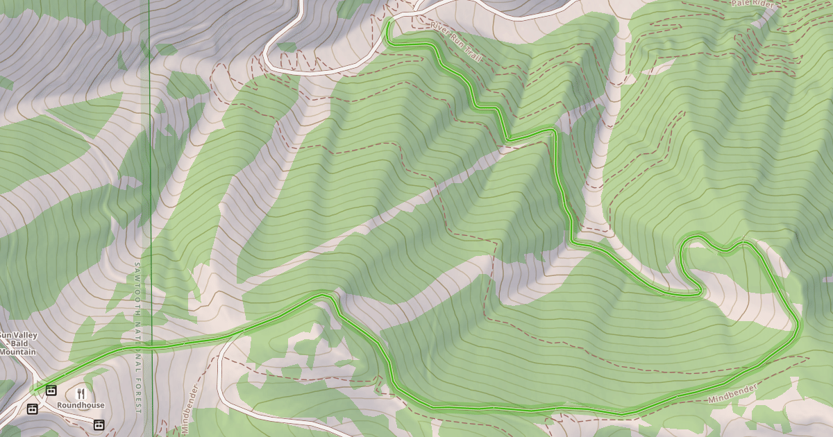 Map preview of Olympic Lane