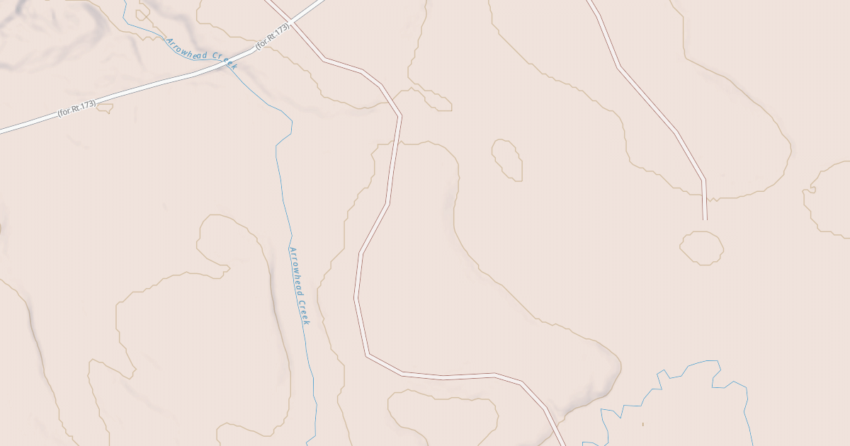 Map preview of JACKPINE SPUR T