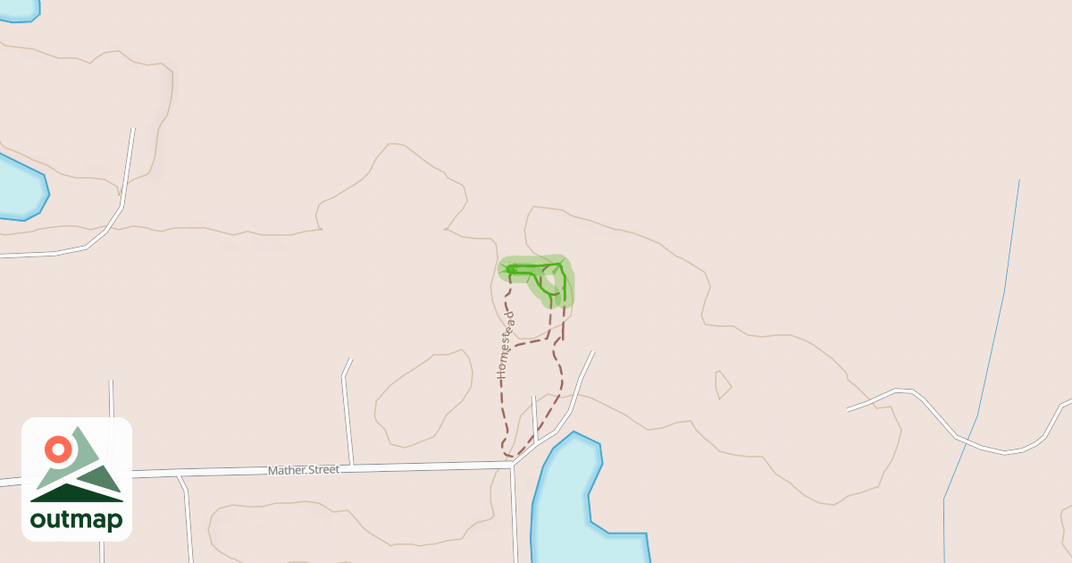 Map of Homestead
