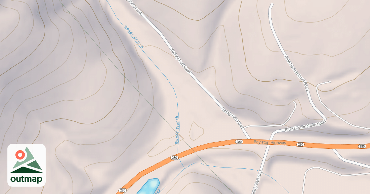 Map of TURKEY PEN