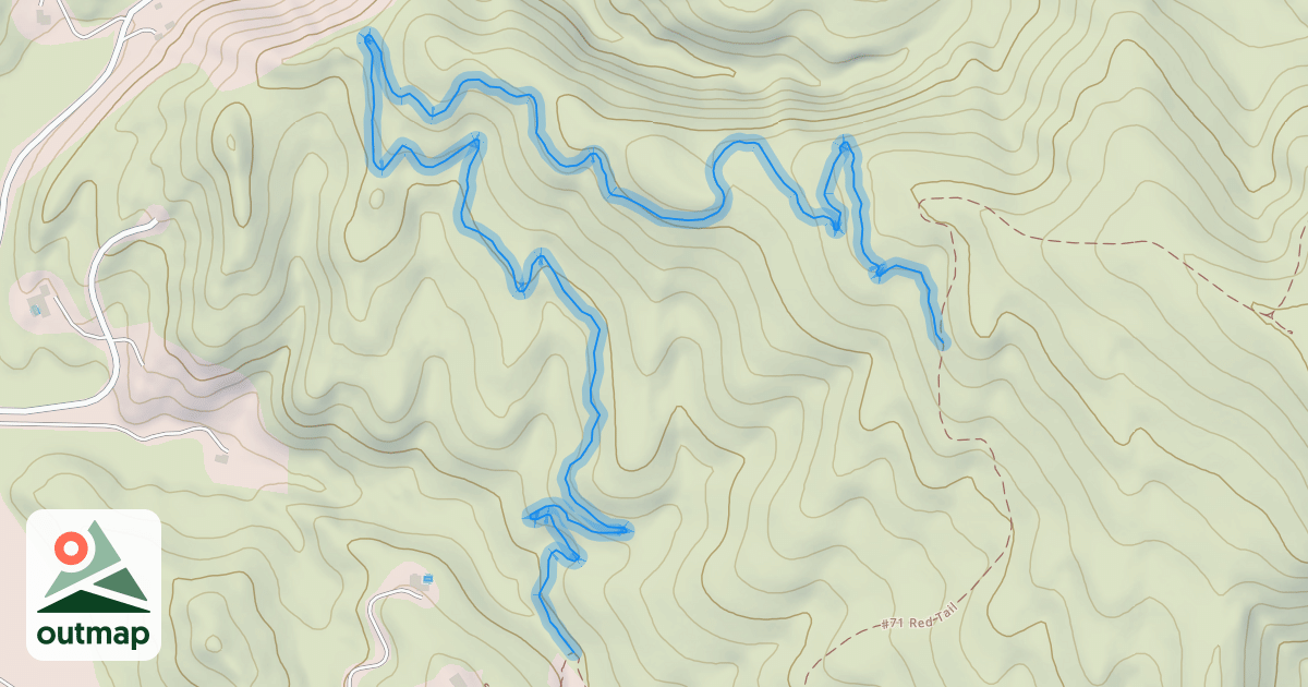 Map of #70 Landslide Loop