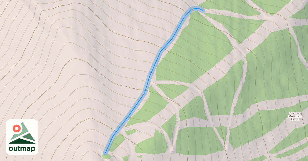 Map of Upper Diablo