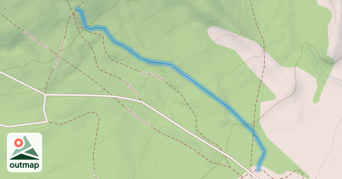 Map of Swing la Bacaisse