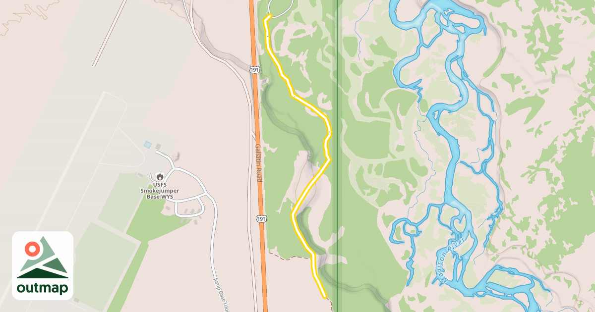 Map of Boundary G-H