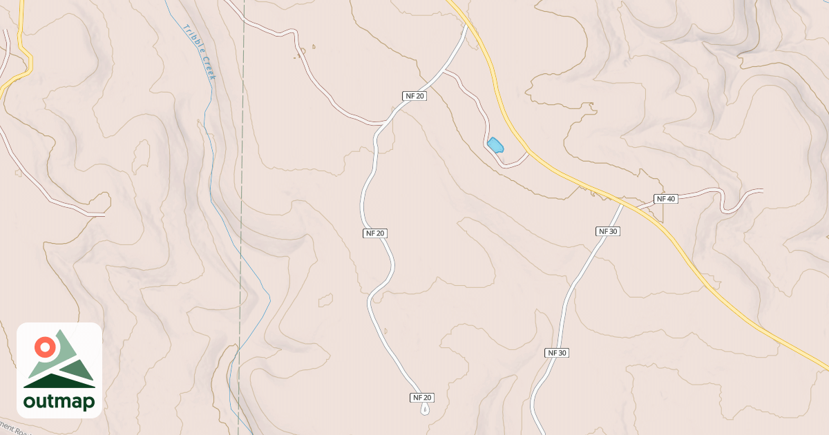 Map of USFS Motor Vehicle Use Map Roads {239498C7-F8BD-45DE-96F0-FBFEAED74D03}