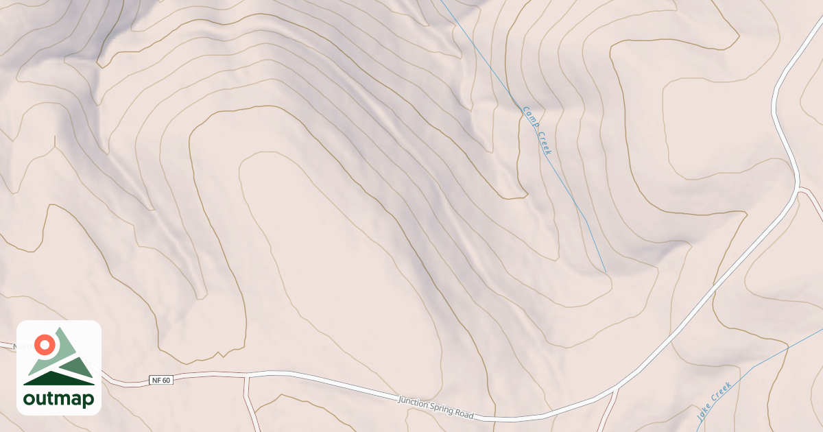 Map of USFS Motor Vehicle Use Map Roads {89128EBB-4920-4708-AFF2-0EE8ED24B94E}