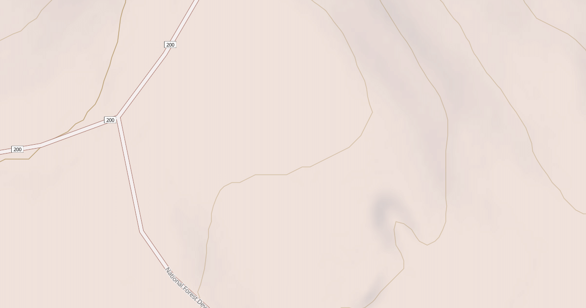 Map preview of USFS Motor Vehicle Use Map Roads {76D16154-F409-4D0A-A165-D0261A2BC350}