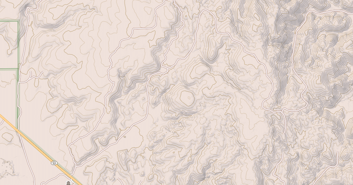 Map preview of USFS National Forest System Roads {77265FA4-B23D-428B-B5A5-42889246D10E}