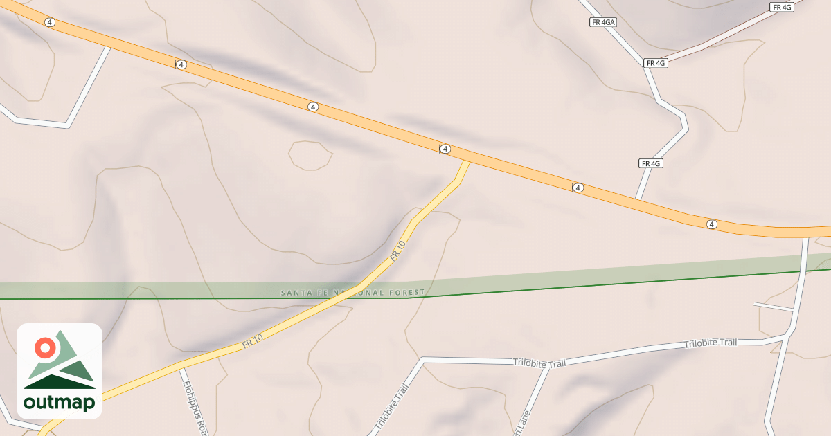 Map of PONDEROSA