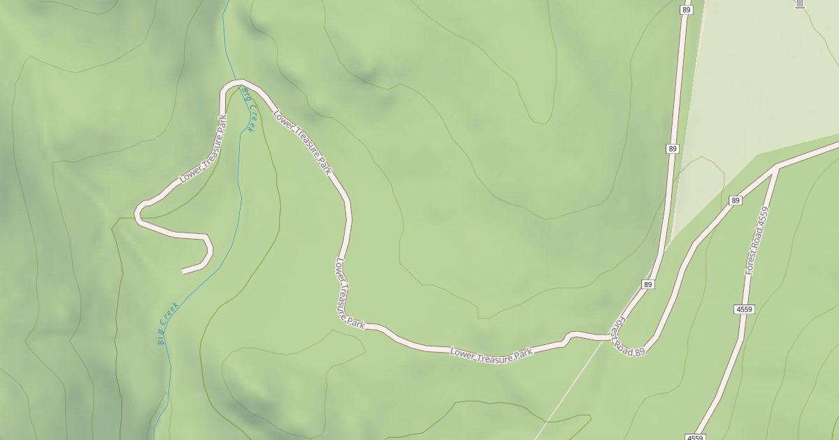Map preview of LOWER TREASURE PARK