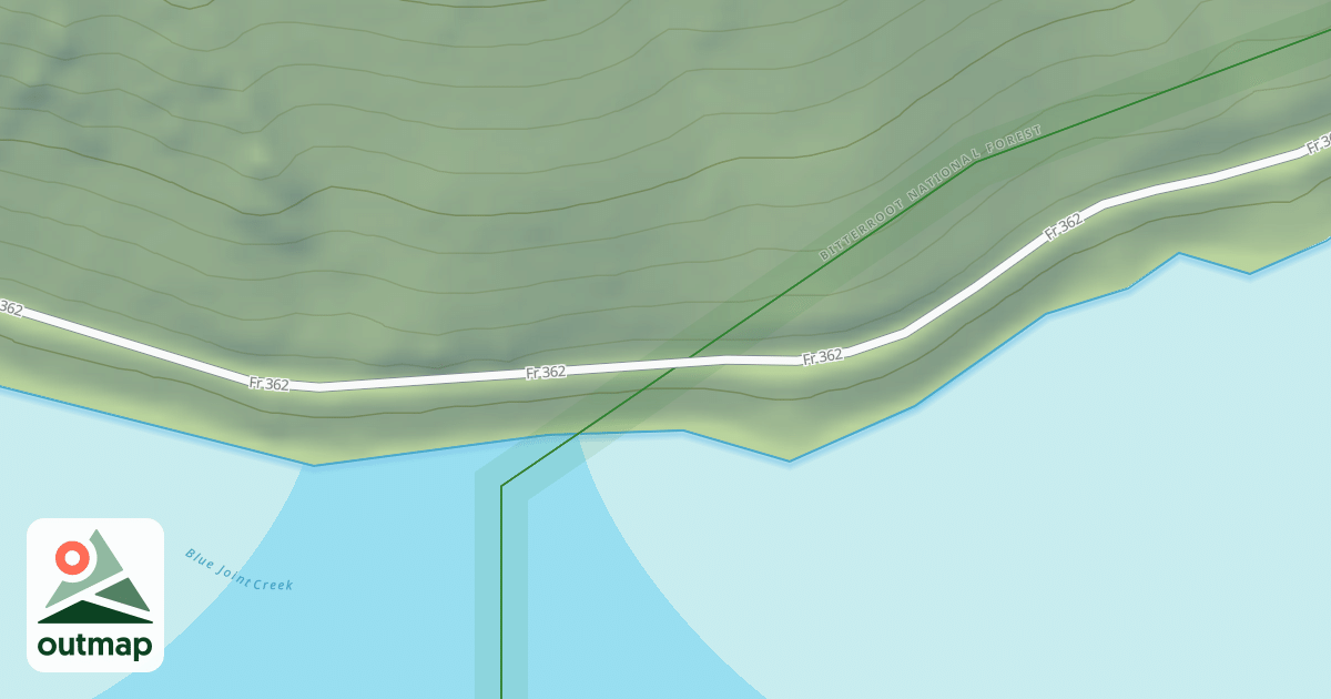Map of (FDR) BLUE JOINT