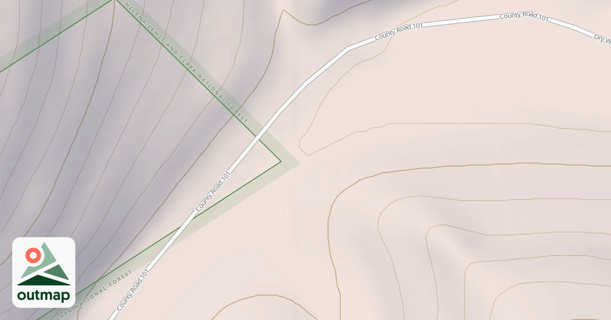 Map of REPUBLICAN GULCH