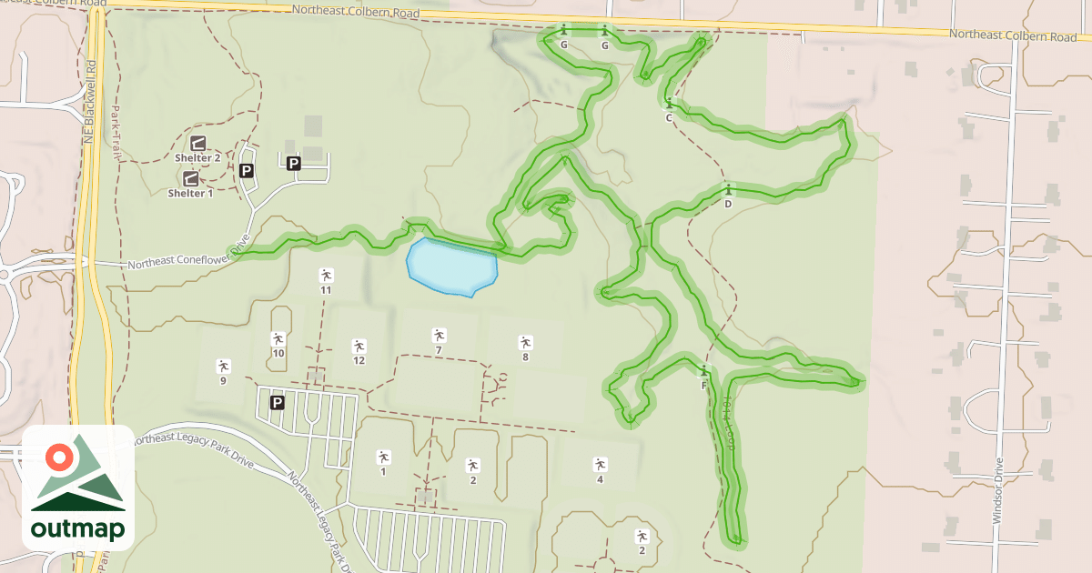 Map of 1014 Loop