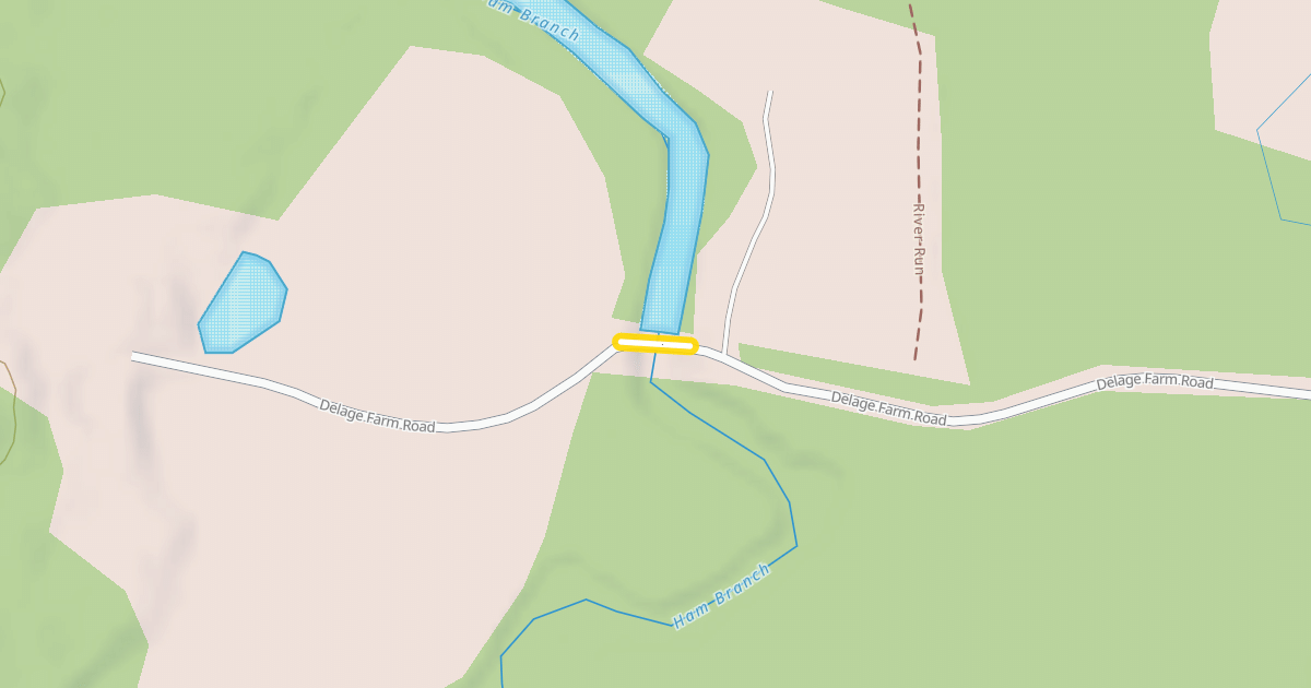 Map preview of Ham Branch Trail