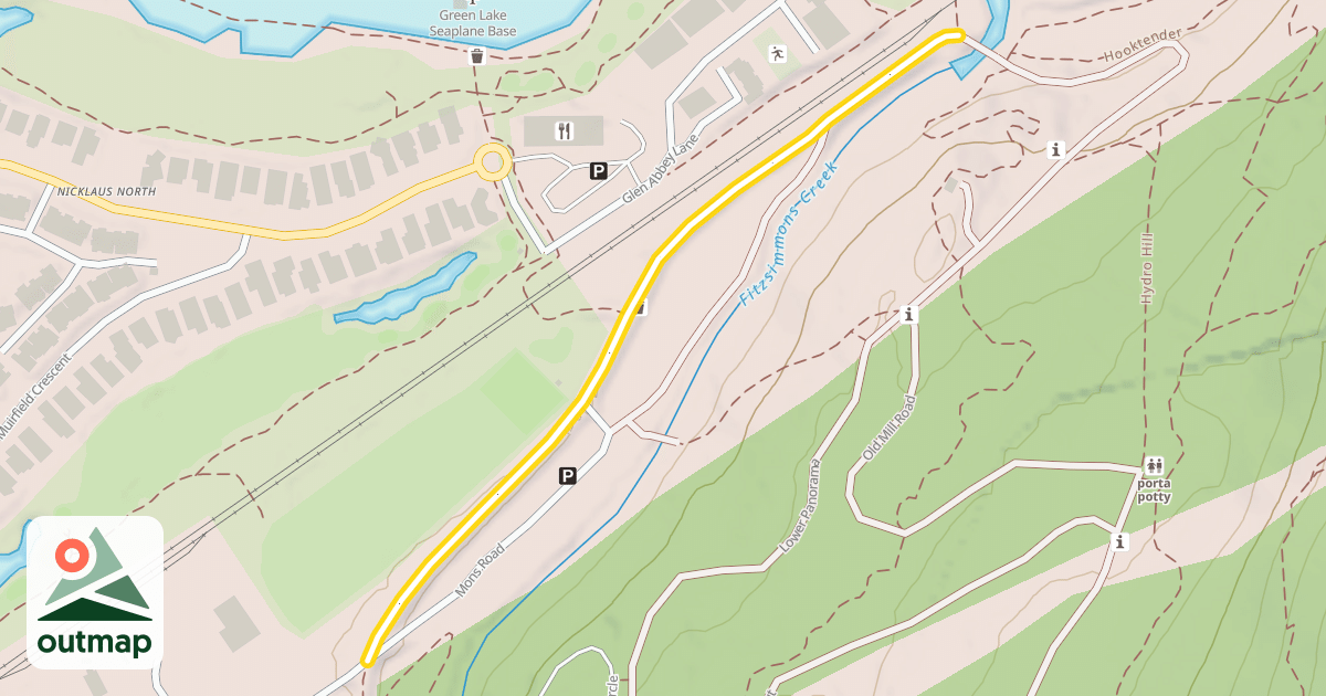 Map of Dyke Trail