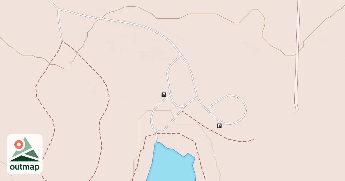 Map of PINEWOOD REC AREA SPUR B