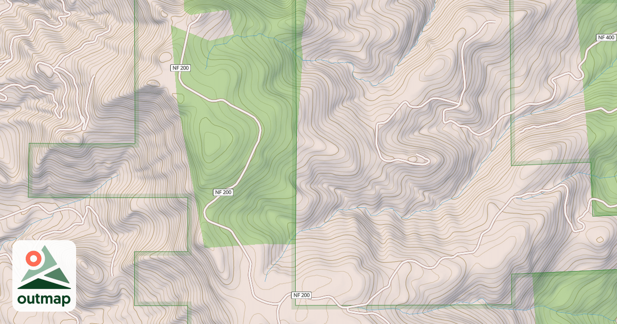 Map of HALL'S POINT LOOKOUT