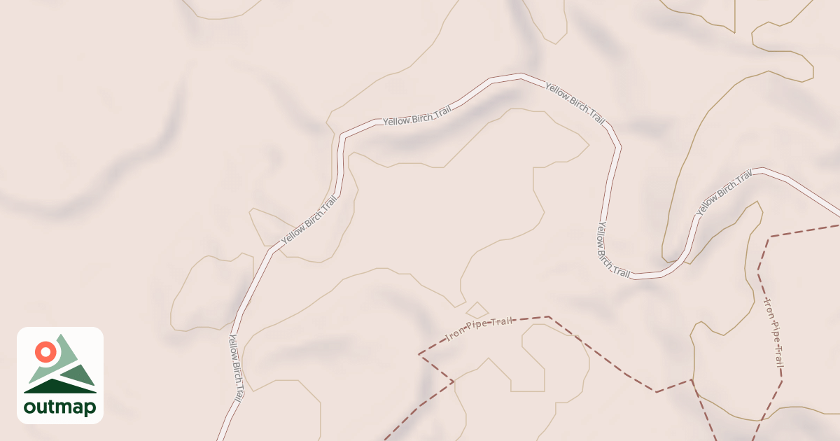 Map of Washington/Ramsey Trail