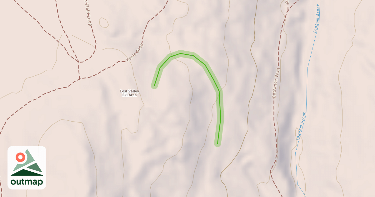 Map of Squirrel Run