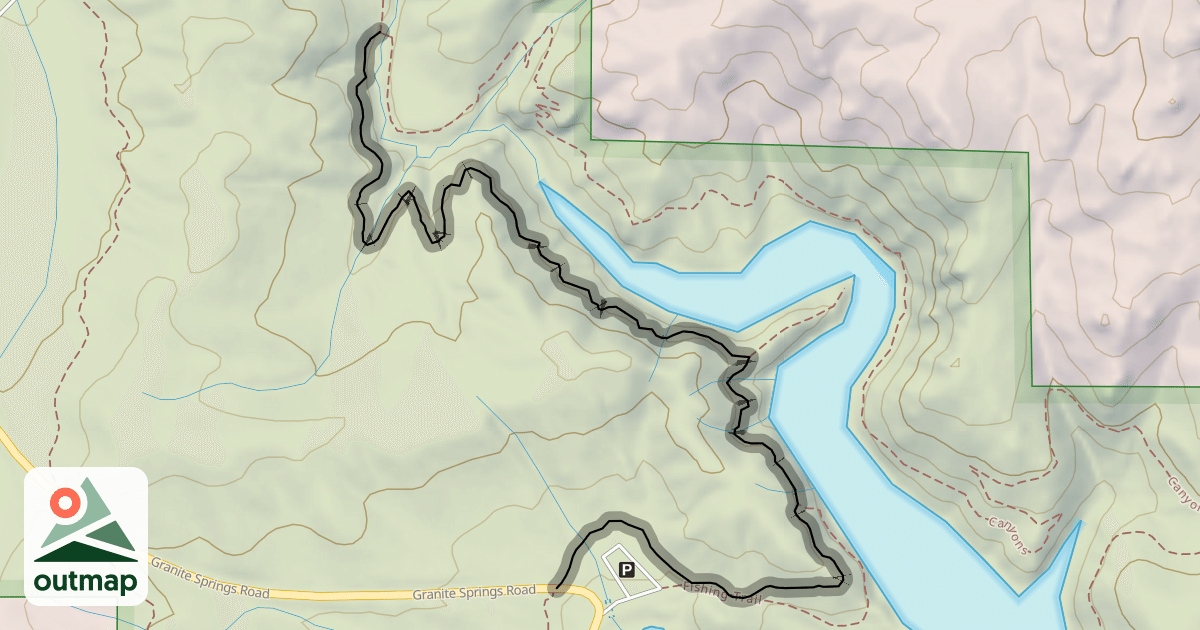 Map of Cliff Hanger