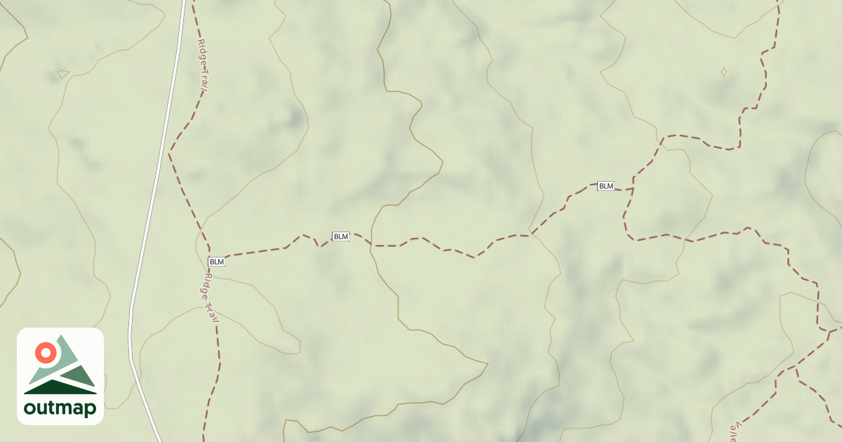 Map of BLM National GTLF Public Motorized Trails f724c43e-ef3e-47af-8017-8bdbf5fbd7c9